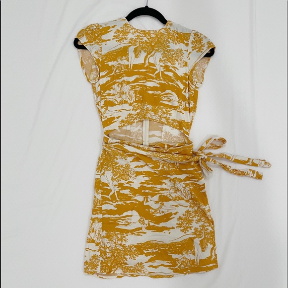 Reformation Yellow Kittridge Dress - Picture 4 of 5